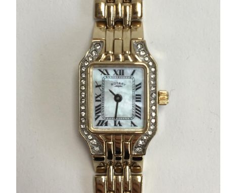 A lady's rotary bracelet watch 
