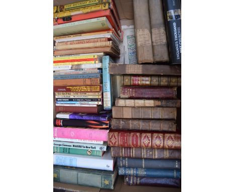 A mixed box of vintage humorous books to include Edward Lear 'A Book of Nonsense' Routledge: London, 1862, together with some
