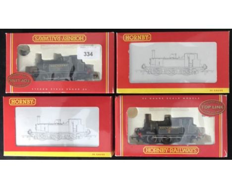 Four Hornby "OO" gauge Terrier Locomotives. R 2443, SR 0-6-0, Ventnor No 12 &amp; R 2063, SR 0-6-0, Freshwater No 2 &amp; R 2