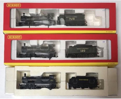 Two Hornby "OO" gauge model railway locomotive and tender. R 2690, SR 4-4-0 Class T9 "120" and a R2829, SR 4-4-0, Class T9 "3