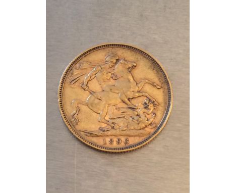 A 1911 George V Gold Half-Sovereign 