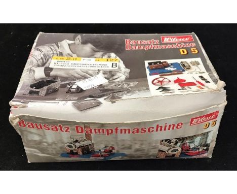 Wilesco Steam Engine D5 Model Kit (boxed) 