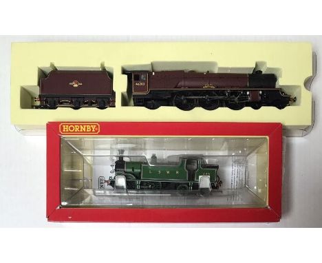 Two Hornby "OO" gauge model railway engines. Special Edition LSWR 0-4-4T, Class M7, "245" and Princess Class 4-6-2, 46203, "P