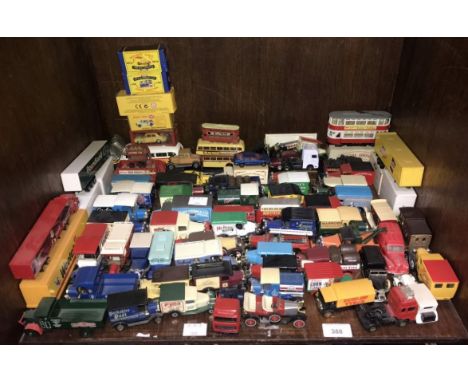 A quantity of loose die-cast model cars including Matchbox, Corgi and Days Gone 