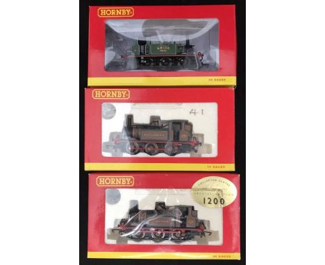 Three Hornby "OO" gauge Terrier Class Locomotives. R 2605, LBSC 0-6-0, TC AIX, Fulham No 44 &amp; R 2483, LBSC 0-6-0, TC AIX,