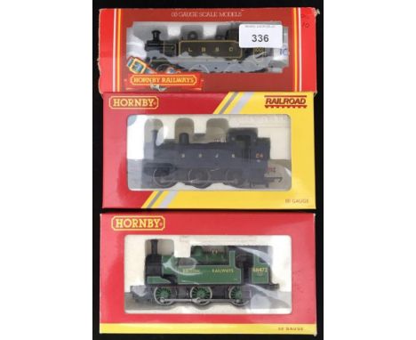 Three Hornby "OO" gauge Locomotives. R 2541, BR 0-6-0T, Class J83 Loco '68472' &amp; R2882, S&amp;DJR, 0-6-0T Class 3F &amp; 