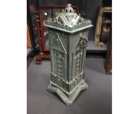 An enamel conservatory heater  