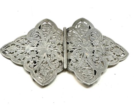 Antique Silver nurses buckle 