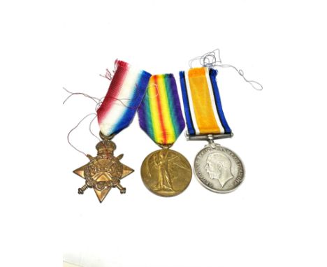 ww1 trio medals to 10849 pte fisher L.N.LANC .R 