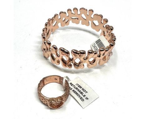 X 2 .925 Bangle And Ring (69g) 