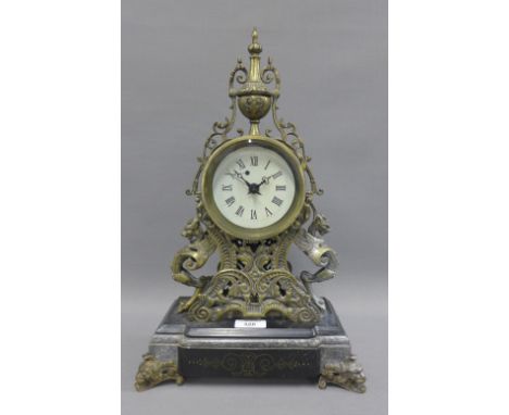Modern mantle clock, 44cm