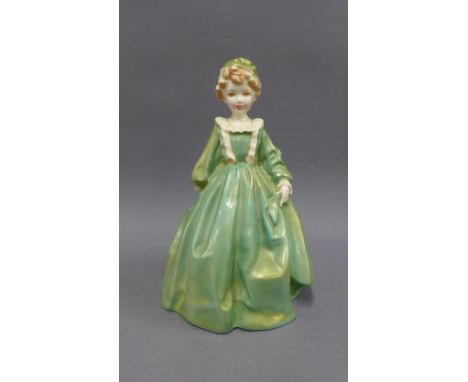 Royal Worcester Grandmothers Dress figure, modelled by Freda Doughty, 16cm 