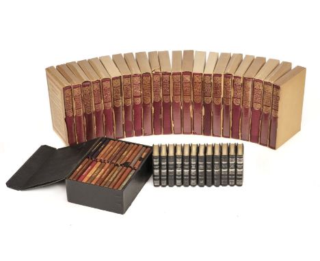 Shakespeare (William). Shakespeare's Works, 24 volumes, New York: Knickerbocker Leather &amp; NoveltyCo, circa 1910, each vol