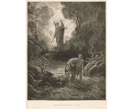 Dore? (Gustave, illustrator). The Holy Bible, containing The Old and New Testaments, 2 volumes, London &amp; New York: Cassel