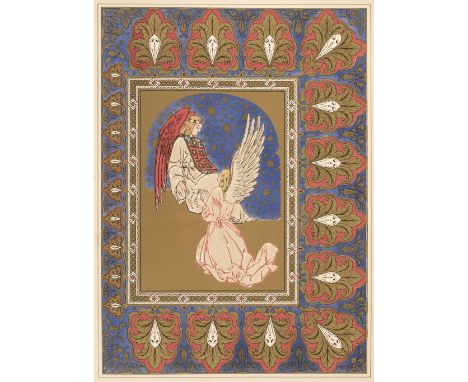 Moore (Thomas). Paradise and the Peri, London: Day &amp; Son, (1860), numerous elaborate chrome-lithograph plates, hinges cra