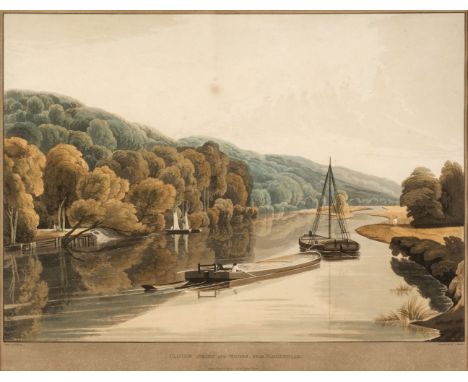 Havell (William, 1782-1857). Clifden Spring and Woods, near Maidenhead, 1818, aquatint engraving on paper, by Robert Havell (