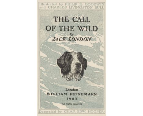 London (Jack). The Call of the Wild, 1st UK edition, London: Macmillan, 1903, 18 colour plates (including frontispiece), pict