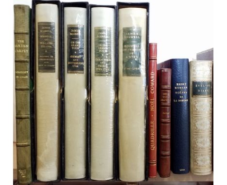Bindings. The Golden Carpet, by Somerst De Chair, limited edition, The Golden Cockerel Press, 1943, signed by the author to t