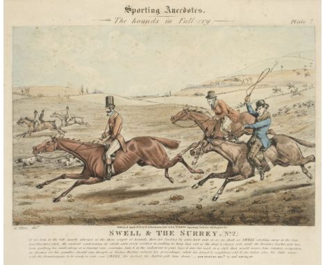 Sporting Prints. A mixed collection of 60 sporting prints, 19th &amp; 20th century, engravings and gravures of racehorses, fo