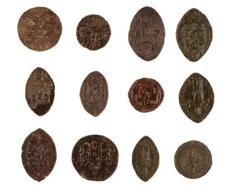 Wax Seals. A large collection of approximately 300 reproductions of medieval, renaissance and later seals, probably early 20t