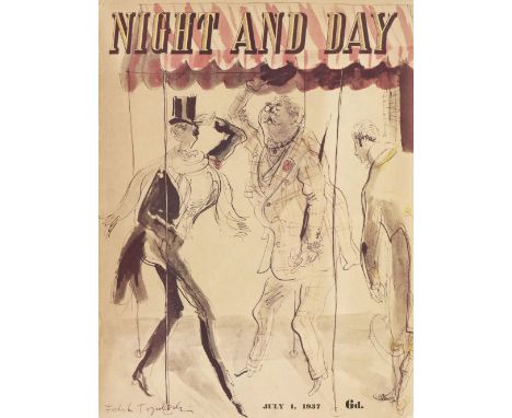 Greene (Graham, editor). Night and Day, 26 issues [all published], July 1, 1937 - December 23, 1937, illustrations and advert