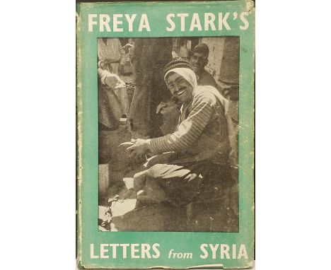 Stark (Freya). Letters From Syria, reprinted, London: John Murray, March 1943, black &amp; white portrait frontispiece, sketc