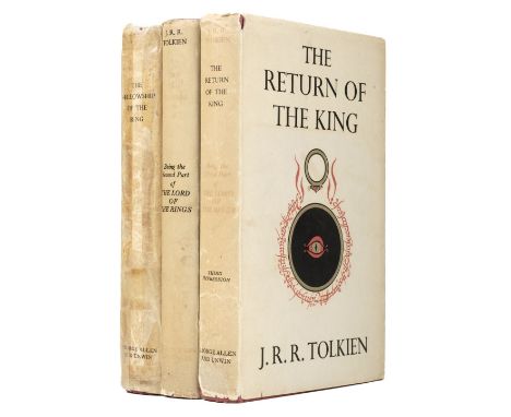 Tolkien (J.R.R). The Lord of the Rings: The Fellowship of the Ring, 5th impression, 1956; The Two Towers, 5th impression, 195