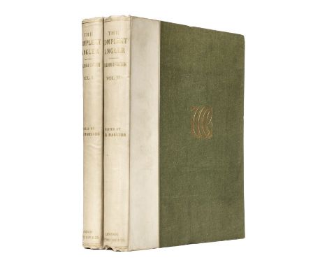 Walton (Izaak &amp; Charles Cotton). The Compleat Angler or the Contemplative Man's Recreations, edited by R.B. Martson, 2 vo
