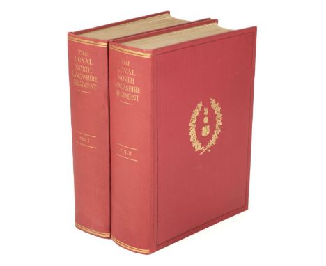 Wylly (Colonel H.C. ). The Loyal North Lancashire Regiment, 2 volumes, London: Royal United Service Institution, 1933, numero