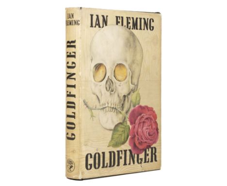 Fleming (Ian). Goldfinger, 1st edition, London: Jonathan Cape, 1959, ownership inscription to front free endpaper, some water