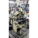Bridgeport Vertical Milling Machine, 9" X 42" T Slot Table, 60 to 4,200 Spindle Speeds, 1 1/2 HP, 3