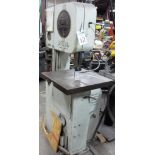 DoAll Vertical Band Saw, Model ML, 3 PH, 220V, 24" X 24" Table, 16" throat ( Loc. Greenville, IL )