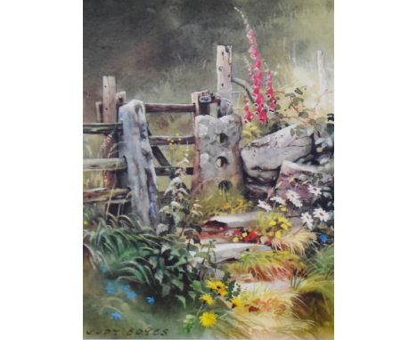 Local Interest* After Judy Boyes (British b.1943) A pair of limited edition coloured prints, entitled  'Lakeland Gate' 17/850