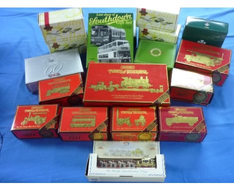A quantity of die-cast Models, including 'Models of Yesteryear' YS-16 Special edition Scammell and Loco, seven other special 