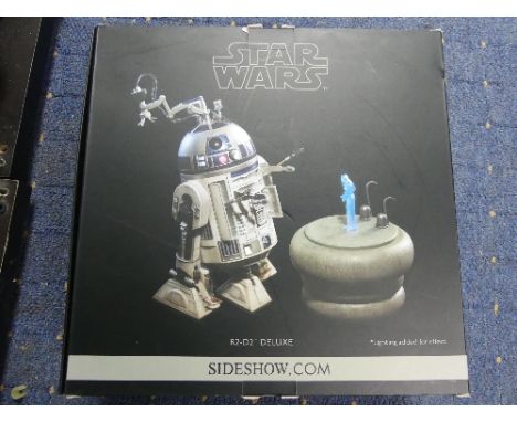 Star Wars; A Sideshow.com R2-D2 Deluxe 1/6th scale Model Kit, 2172, in original packaging. 