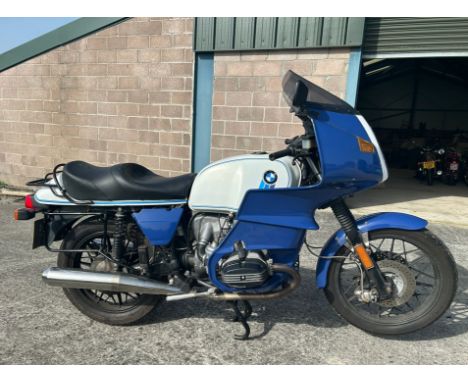 1978 BMW R100 Registration number XHK 7S Frame number Engine number Last used earlier this year With panniers Being sold due 
