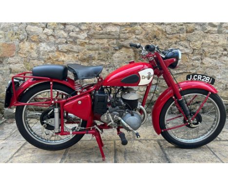 1951 Excelsior 250 Talisman twin Registration number JCR 281 Totally restored to original specification Good running order Wi