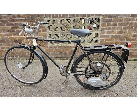 1953 Cyclemaster 32cc bicycle Being sold without reserve Registration number JJU 386 Frame number 98021 Engine number 102914 