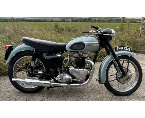 1955 Triumph Tiger 110 Registration number 848 CME Frame number 59748 Engine number T110 59748 From a deceased estate Purchas