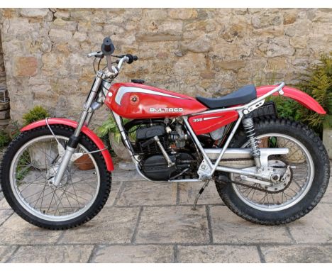 1978 Bultaco 199 T350 Frame number JB 199 02005 Engine number JM 199 02005 Original unrestored machine Fitted alloy petrol ta