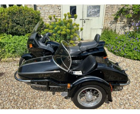 1995 Honda Pacific Coast with Watsonian sidecarBeing sold without reserveRegistration number M763 SGUFrame number JH2RC3410S0