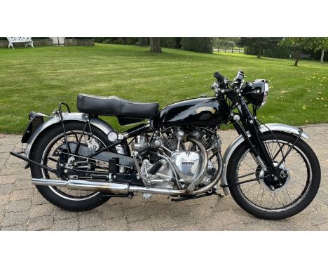 1954 Vincent Black Shadow Frame number RC 11949/B Engine number F10AB/1B/ 10049 Totally restored by JMC Classics New John Mos