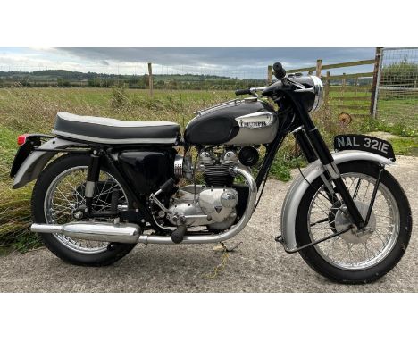 1967 Triumph 5TA Registration number NAL 321E Frame number 46382 Engine number 46382 From a deceased estate Purchased 2009 Re