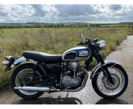 1999 Kawasaki W650 Registration number T767 JGY Frame number JKAEJ650AAA001068 Engine number EJ650AE001104 From a deceased es