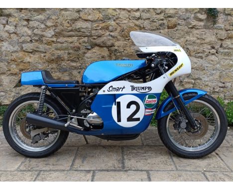 1969 Triumph Trident Rob North Replica Registration number LWT 671H Frame number LW 194 Engine number PC01902T150T Built by J