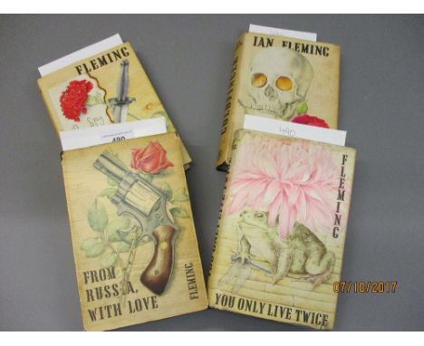 Ian Fleming, one volume ' From Russia with Love ' First Edition, 1957 with dust jacket, Ian Fleming, ' Goldfinger ' 1959, Fir