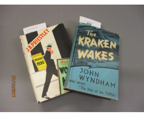 John Wydham, The Kraken Wakes, published London, Michael Joseph, First Edition 1953, together with J. B. Priestley, one volum