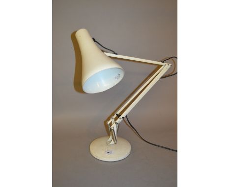1960's White painted Anglepoise desk lamp 