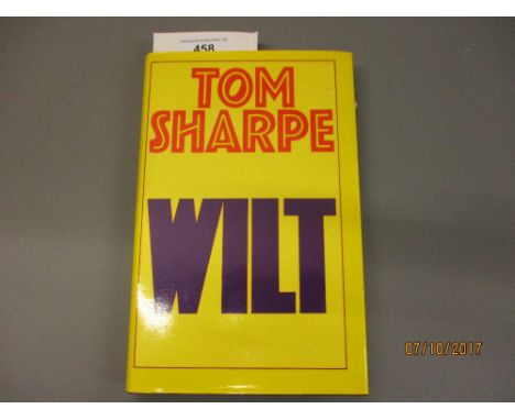 Tom Sharpe ' Wilt' First Edition 1976 with dust jacket, together with one volume ' No Fighting, no Biting ' by Else Holmelund