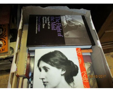 Approximately twenty hardback volumes, mostly with dust wrappers, Virginia Woolf, Vanessa Bell, Duncan Grant etc 